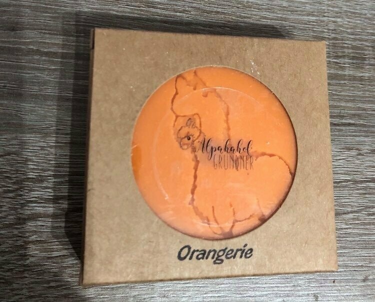 Alpakakeratinseife Orangerie