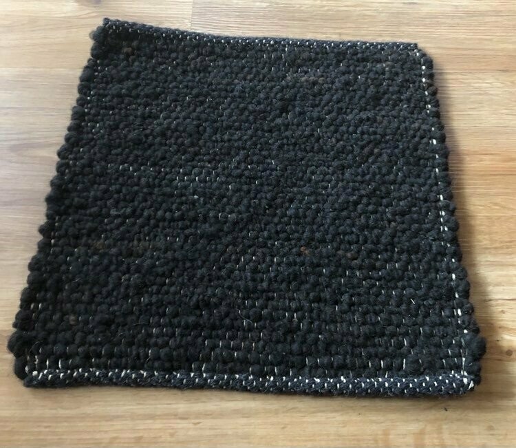 Sitzkissen schwarz