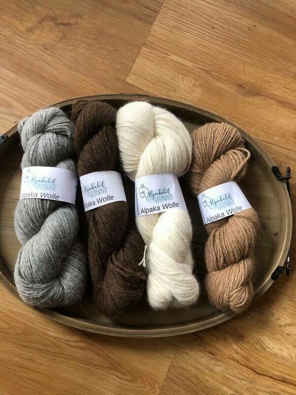 Alpaka Strickwolle