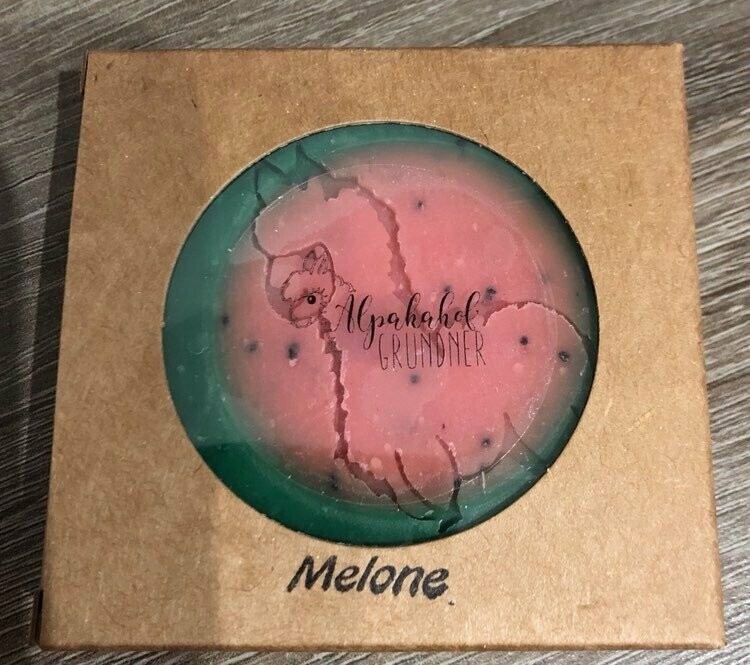 Alpakakeratinseife Melone
