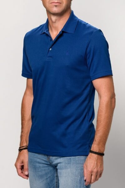Poloshirt marine Größe L