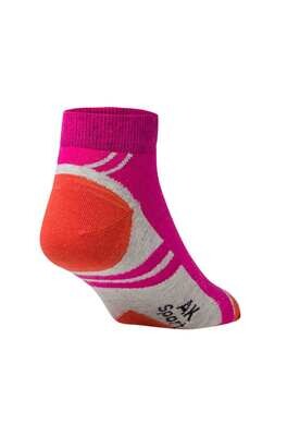 Premium Sneaker Sport Socken pink