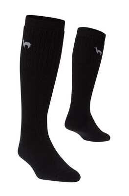 Alpaka Ski Socken schwarz