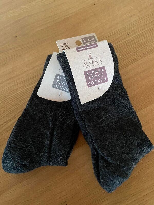 Sportsocken grau 39-41