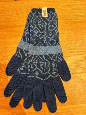 Handschuhe blau/türkis