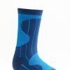 Trekkingsocken blau