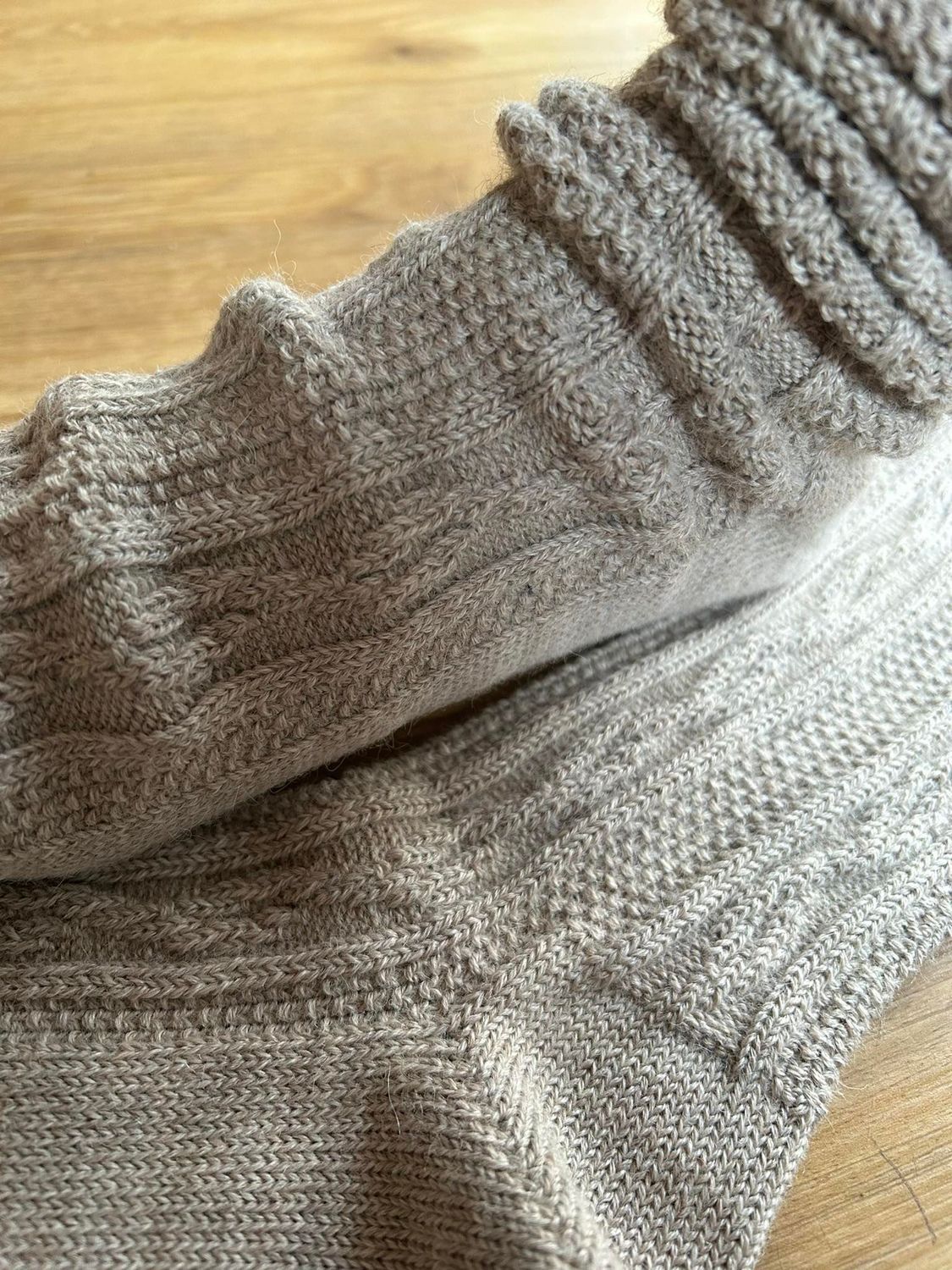 Trachtensocken beige kurz