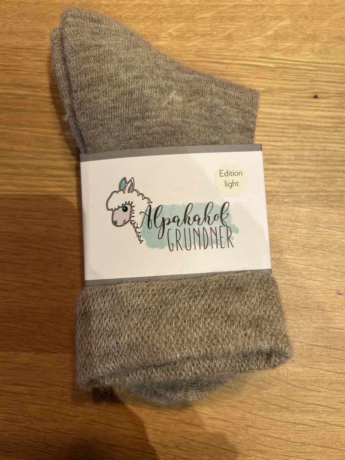 Halbhohe Socken Diabe light beige