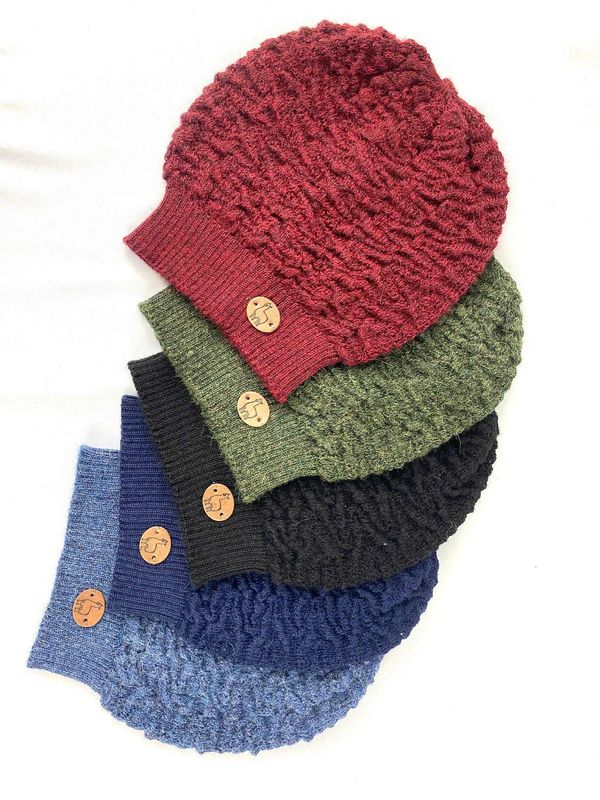 Mütze Biesen viele Farben Mütze Biesen viele Farben