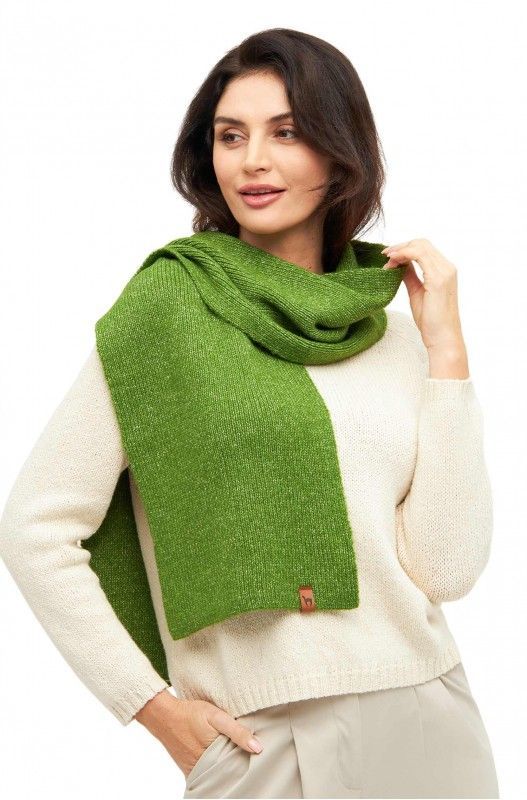 Alpaka Schal Paca grün