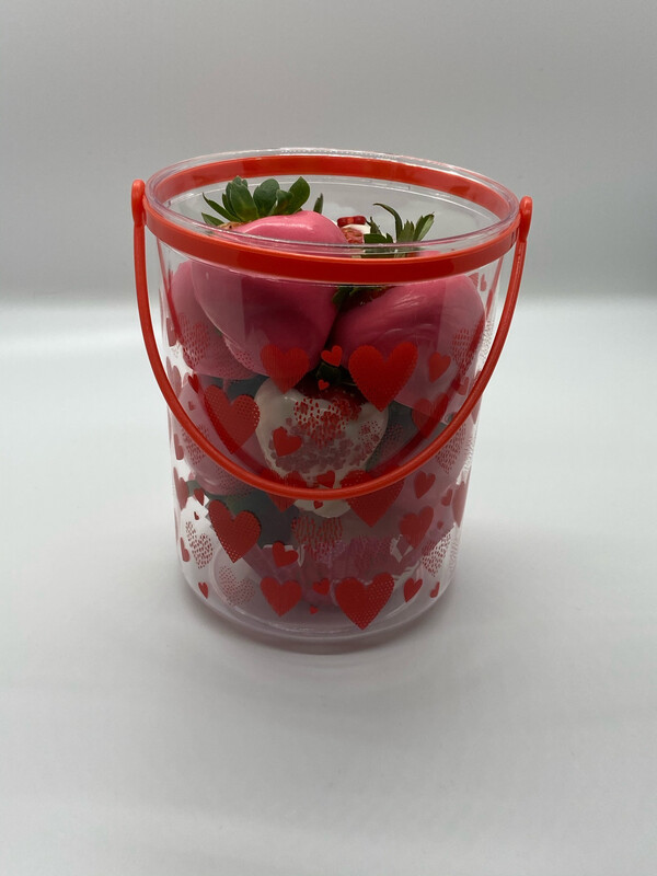 Chocolate Covered Strawberry Bucket