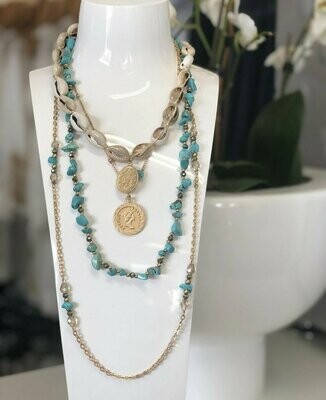 Kette im Boho-Style Kette im Boho-Style