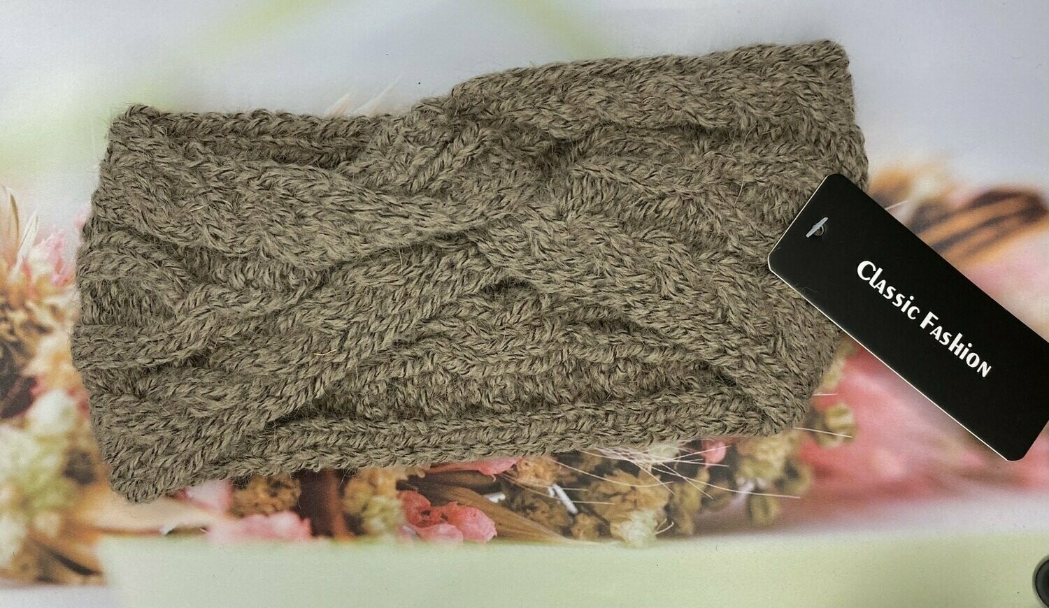 Stirnband braun
