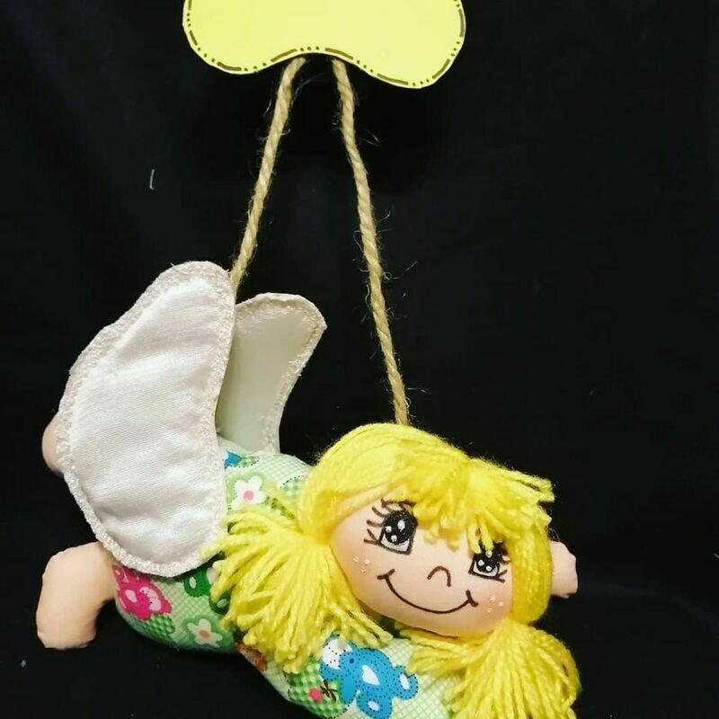 Angelitos puerta dormitorio