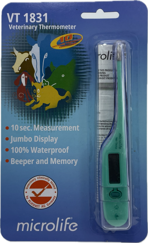 Fieberthermometer für Großtiere