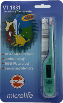 Fieberthermometer für Großtiere