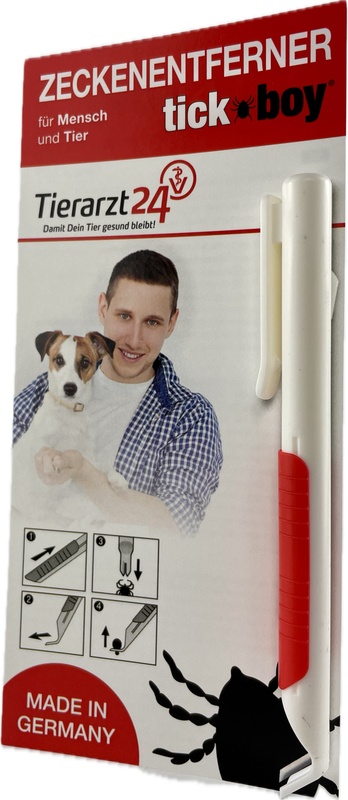 Zeckenhaken zum Entfernen von Zecken