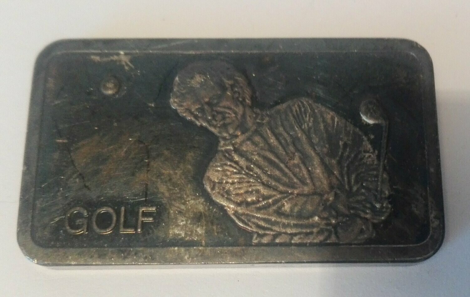 Degussa 1 Unze Feinsilber 999er (Golf-Golfer)