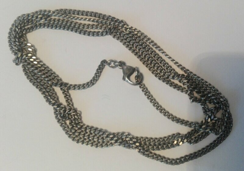 Uhrenkette 925 Silber länge 1m