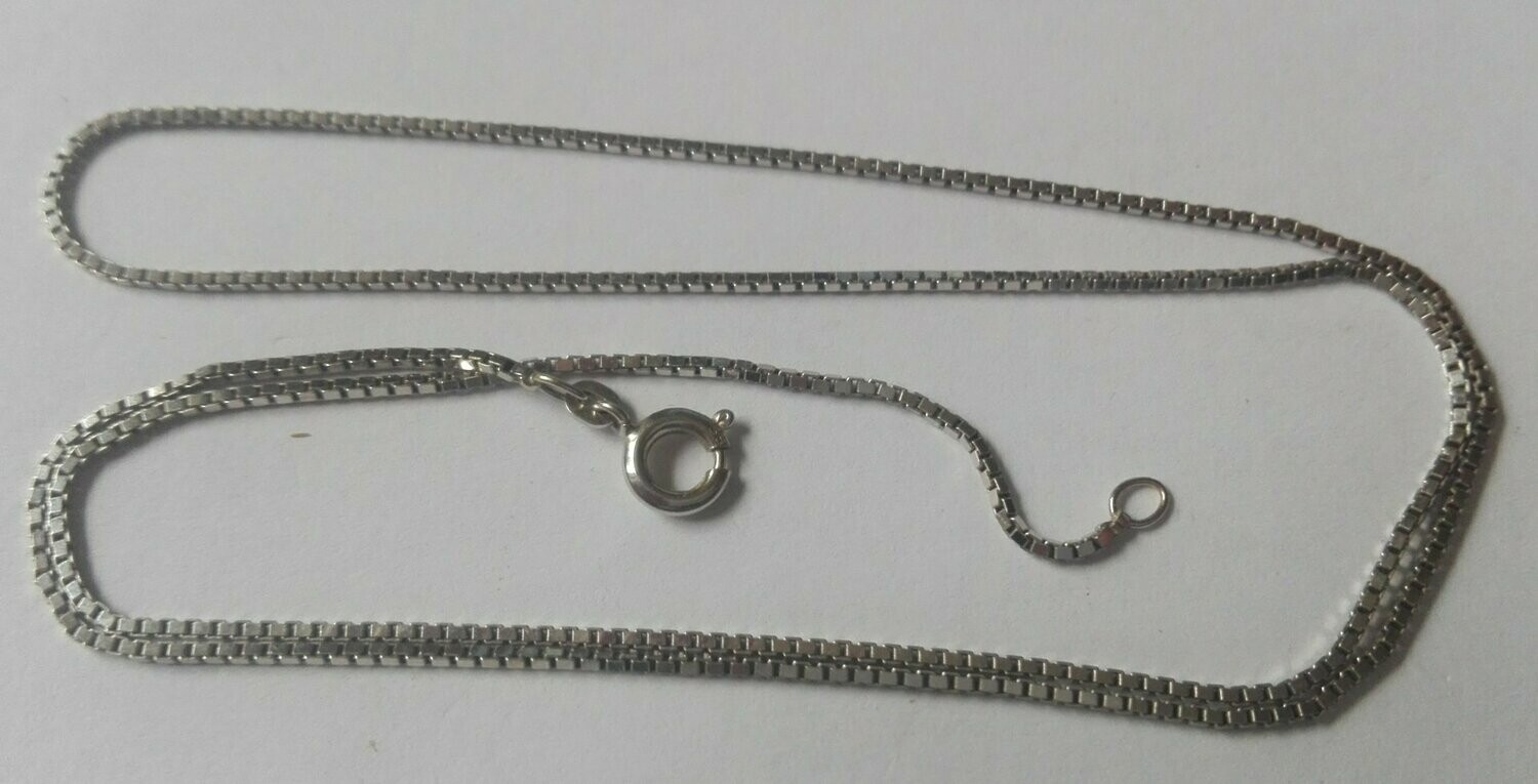 585 Weißgold Kette