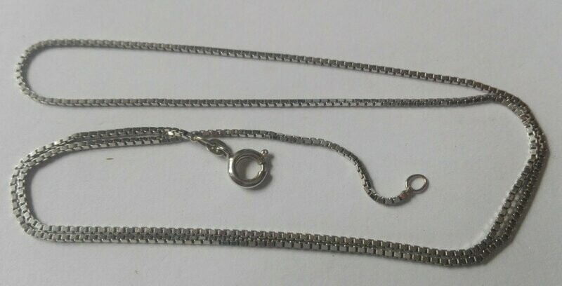 585 Weißgold Kette