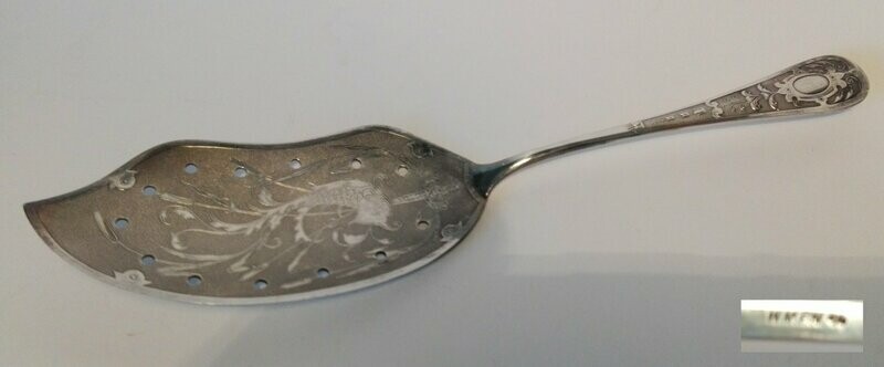 Jugendstil VorlegelöffelWMF, WMFN 1/0 Silber gepunzt Jugendstil VorlegelöffelWMF, WMFN 1/0 Silber gepunzt