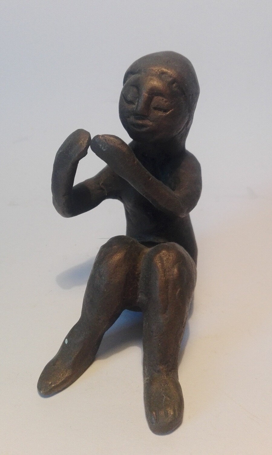 Bronzefigur ohne Titel und Signatur