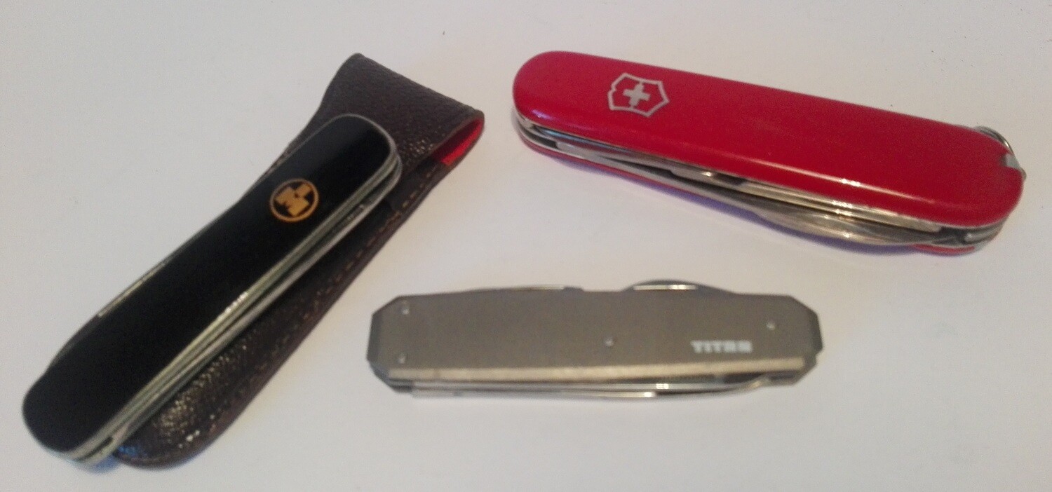 Taschenmesser Konvolut 3 Messer