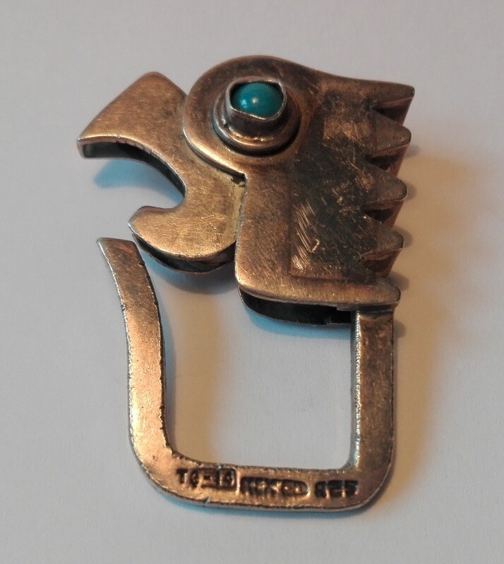 Alter Mexiko Schlüsselanhänger 925 Silber Alter Mexiko Schlüsselanhänger 925 Silber