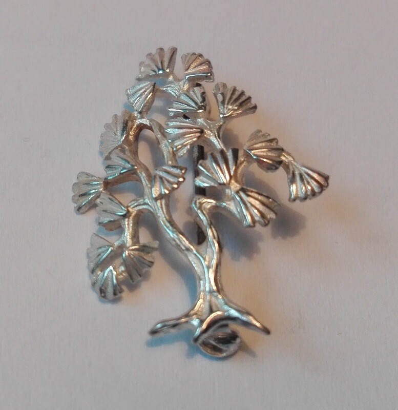 Baum – Brosche 925er Silber