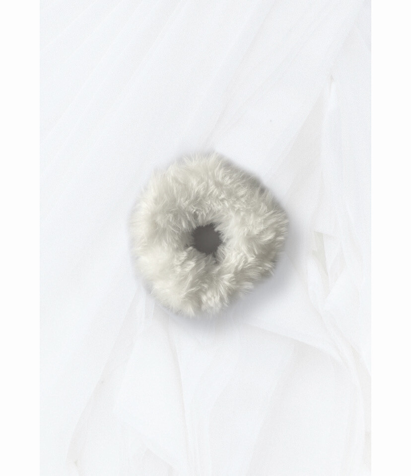 Fluffy White