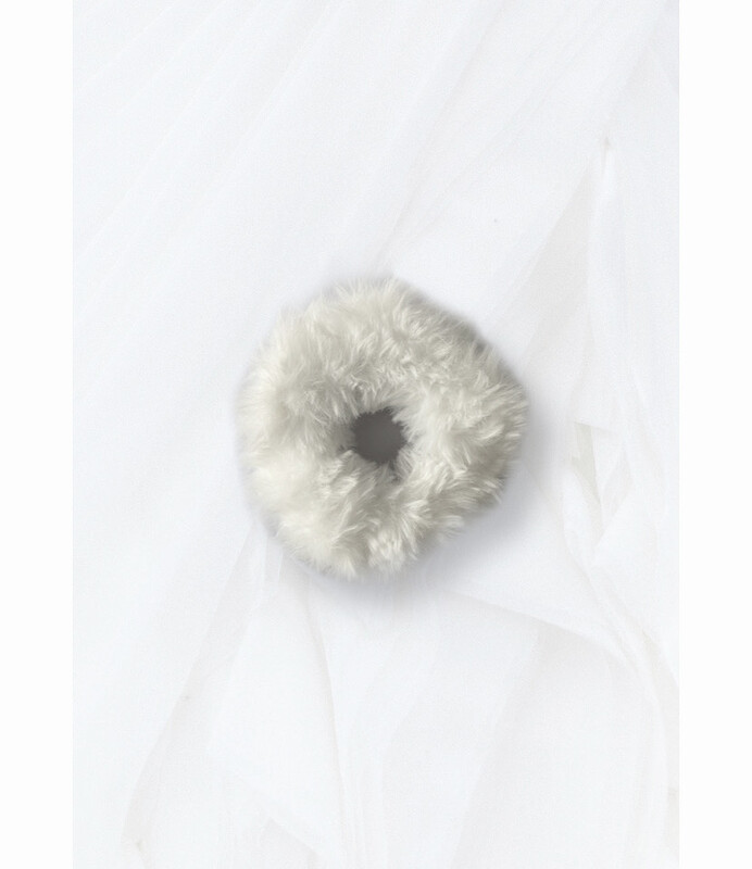Fluffy White