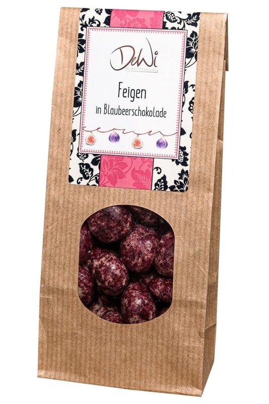 Feigen in Blaubeerschokolade 150g