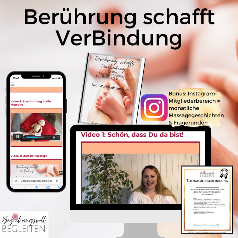Z Massage für Babys und Kinder