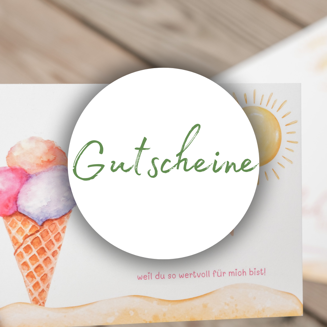 Geschenkgutschein 15, 30 oder 50€