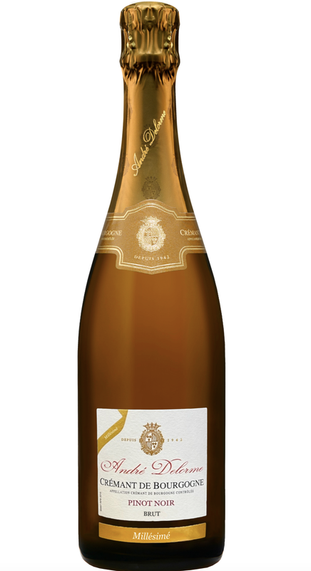 André Delorme Crémant de Bourgogne Pinot Noir Millésimé 2019 André Delorme Crémant de Bourgogne Pinot Noir Millésimé 2019