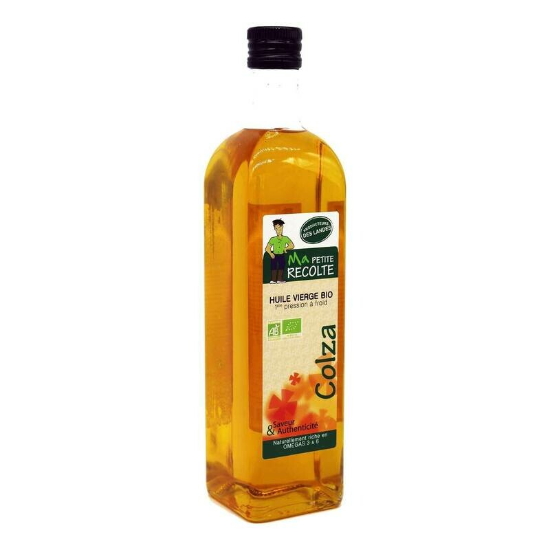 Huile de colza - Oléandes (gamme bio) - 75 cl