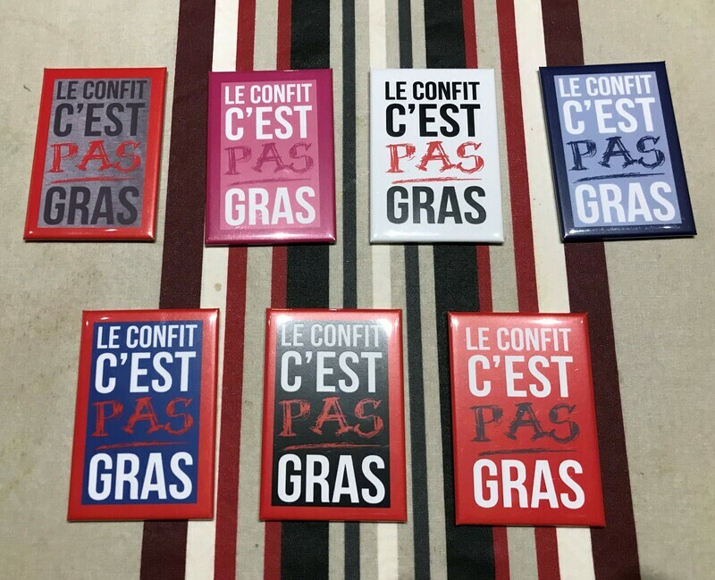 Magnet Le confit c&#39;est pas gras