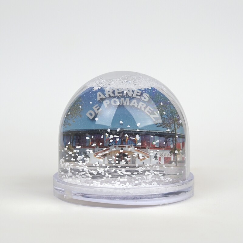 Boule à neige, thème course landaise