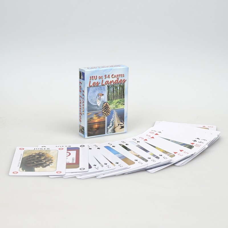 Jeu de 54 cartes &quot;Landes&quot;