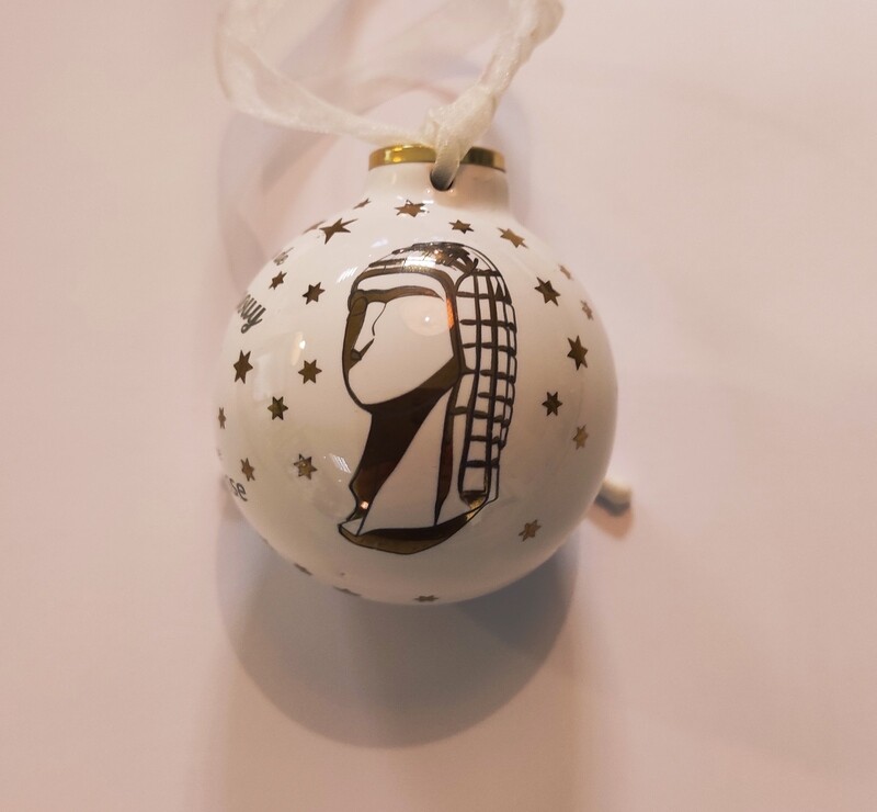 BOULE DE NOËL DAME DE BRASSEMPOUY