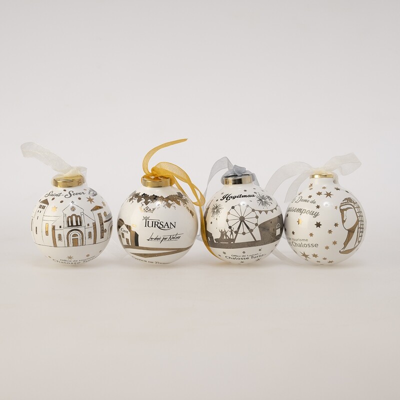QUATUOR BOULES DE NOËL