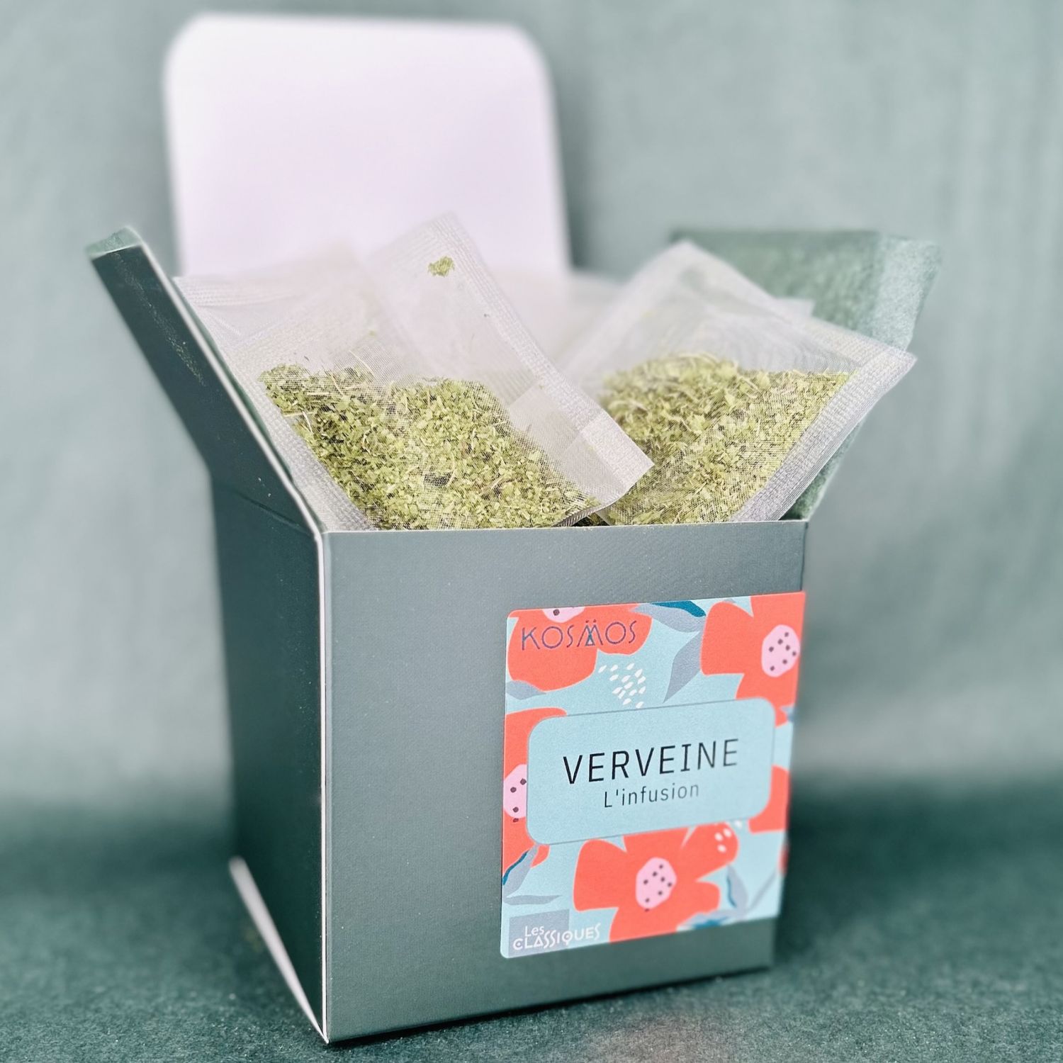 Tisane bio Kösmos - Flora (mélisse, bleuet et menthe)