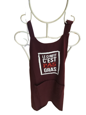 Tablier le confit c'est pas gras Bordeaux
