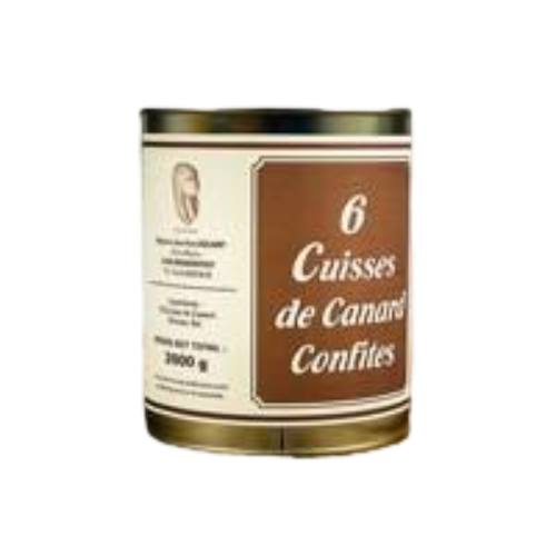 Confit tradition demi  canard  1000 grs - Ferme Moulié