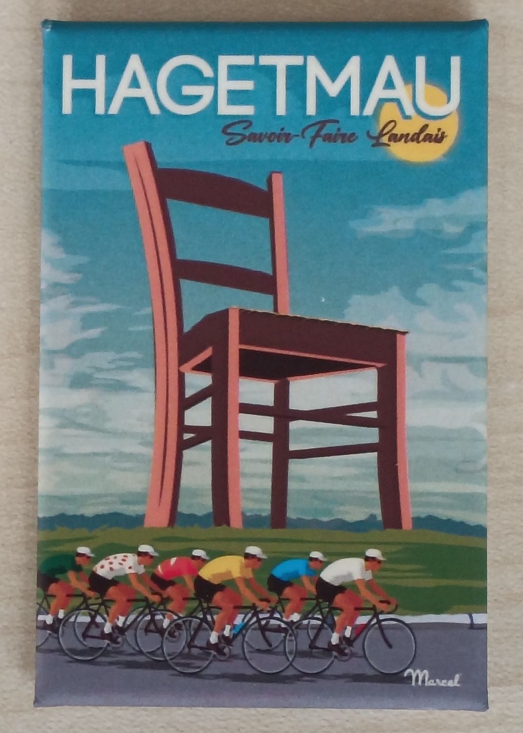 Magnet Tour de France Hagetmau 2026 Magnet Tour de France Hagetmau 2026