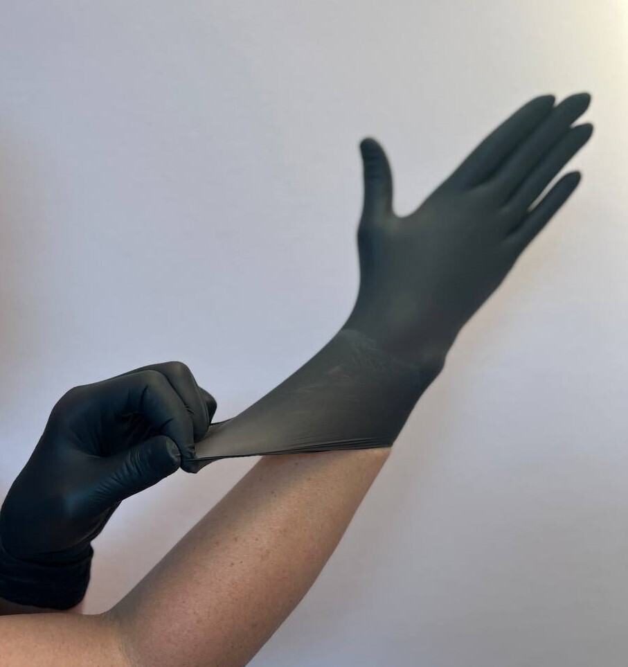 Nitril Handschuhe, S, schwarz