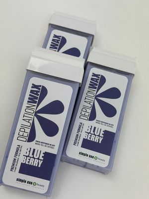 Wachspatronen Blaubeere, 24er Box