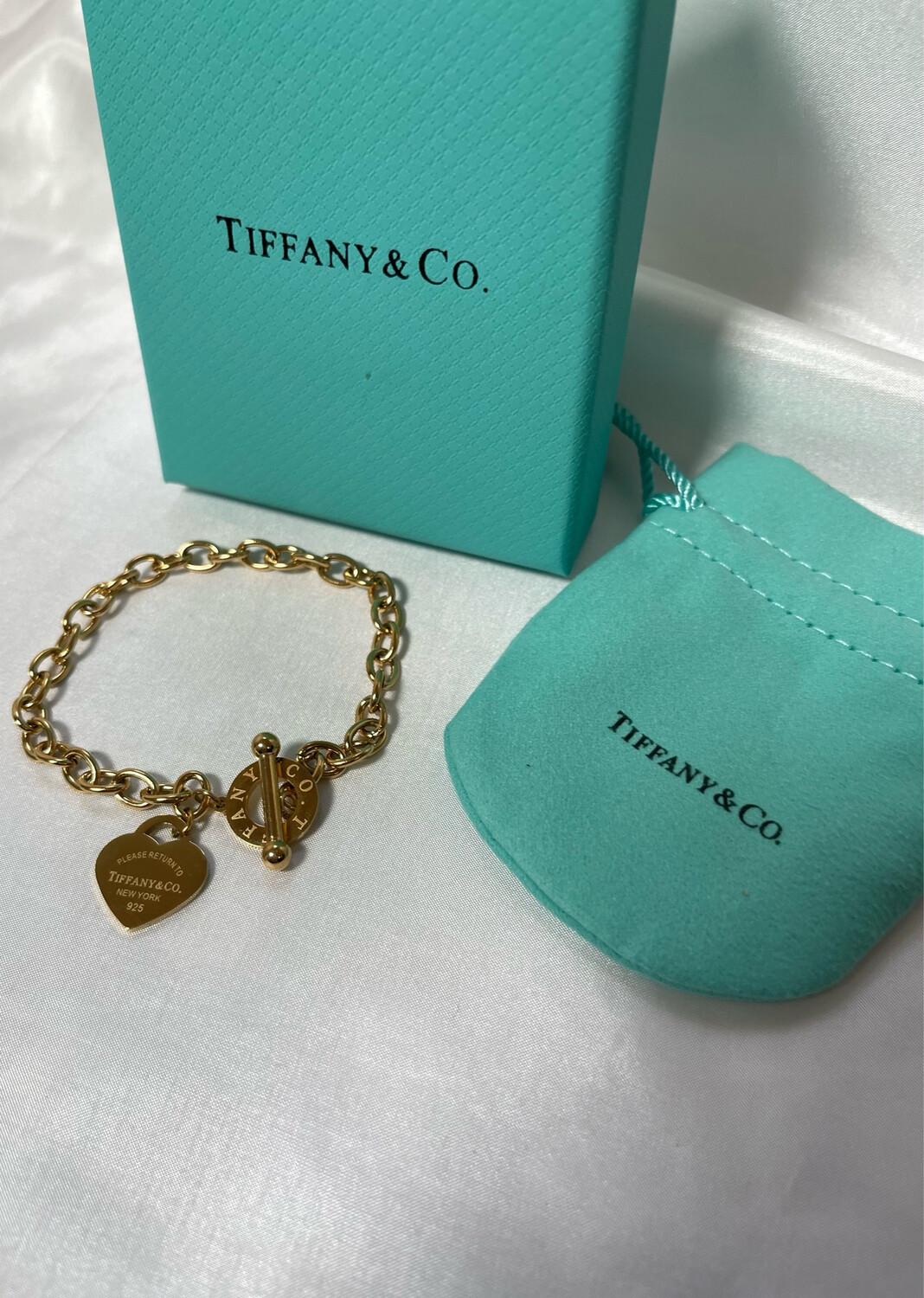 Tiff gold bracelet