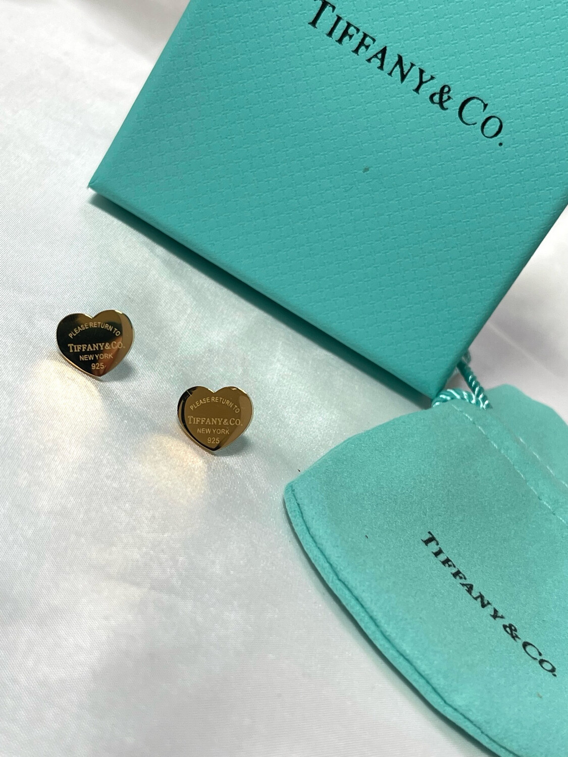 Tiff gold earrings